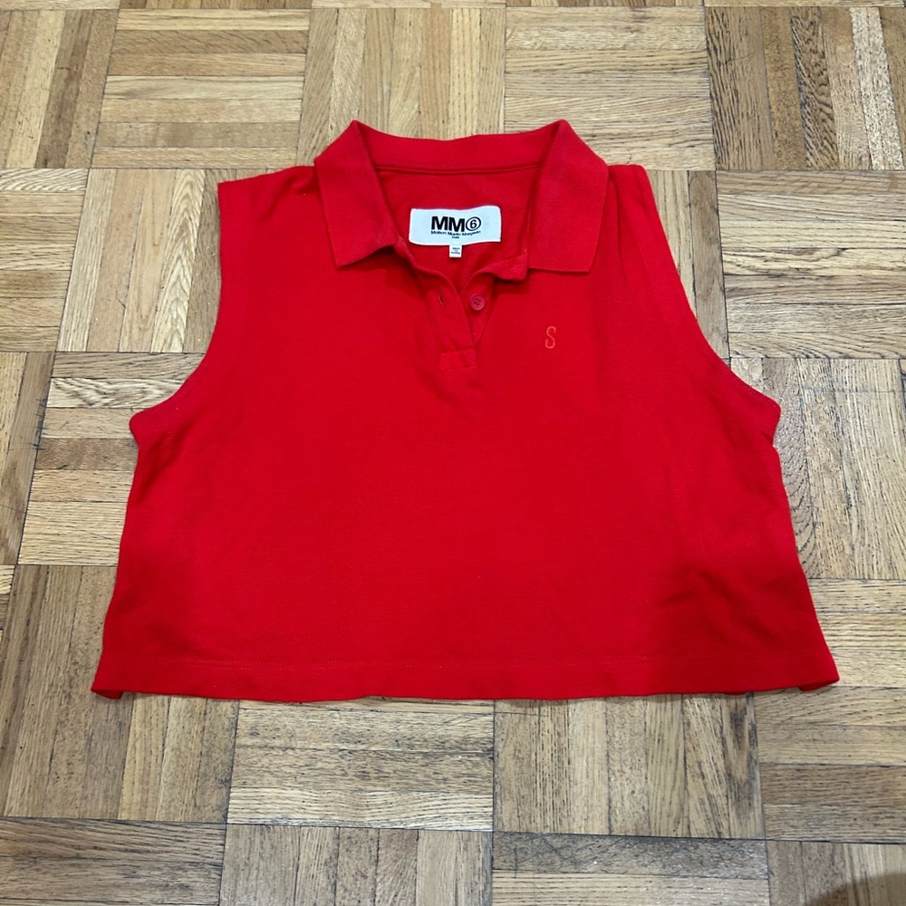 MM6 Maison Martin Margiela crop top size small